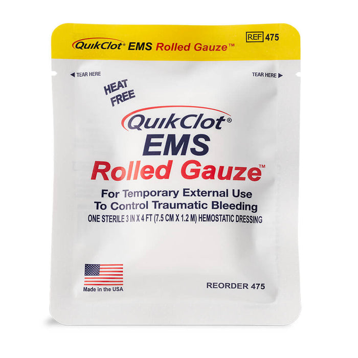 QuikClot EMS Rolled Gauze 1.2m