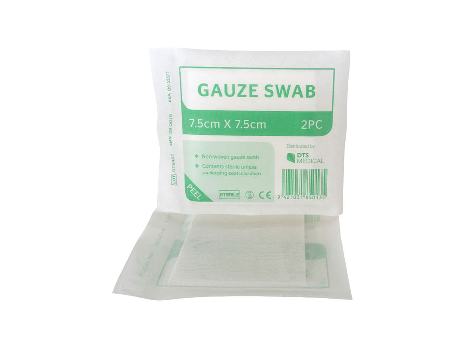 Gauze Swabs- 7.5x7.5cm Set of 2