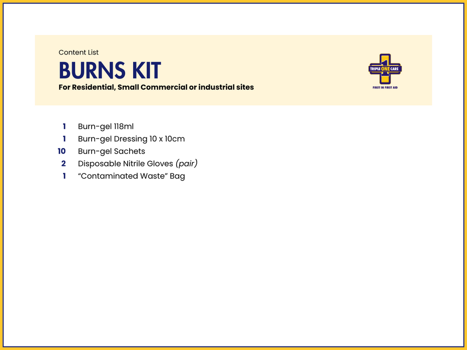 Burns Kit 1 Litre