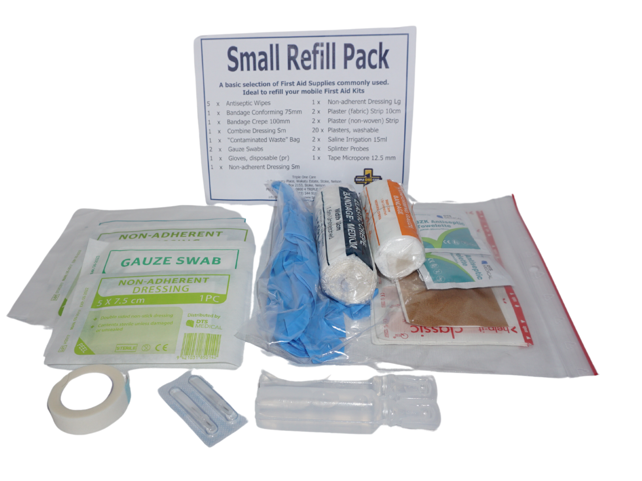 First in First Aid Kits & Supplies — Triple One Care