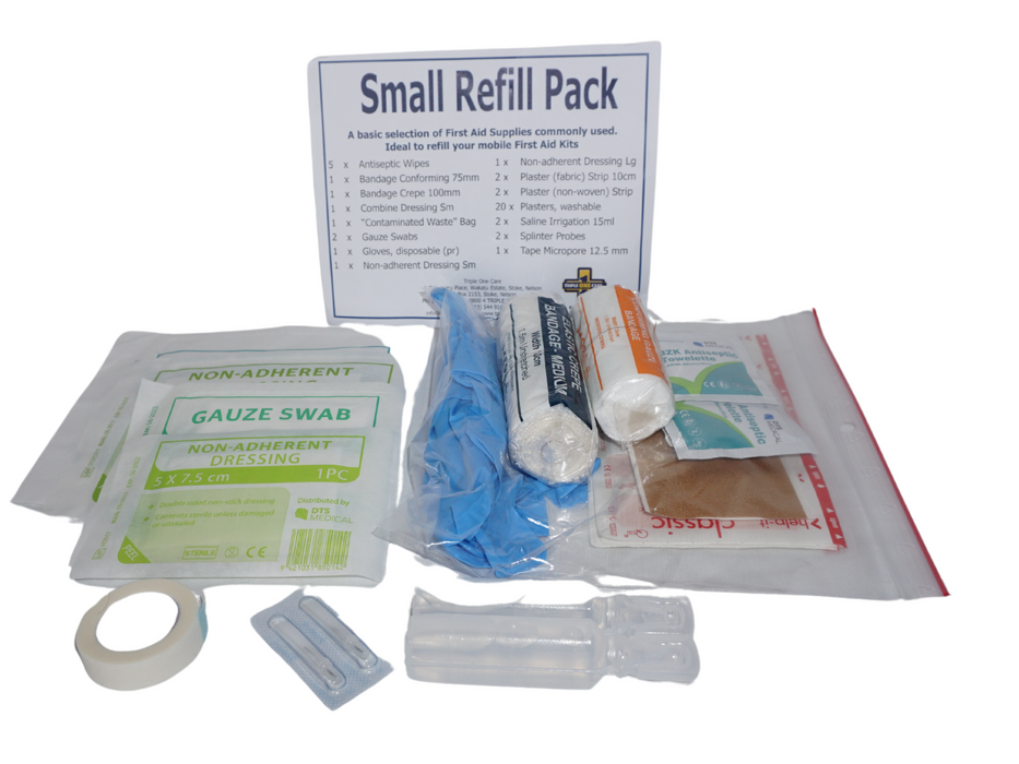 Refill First Aid Kit- Small